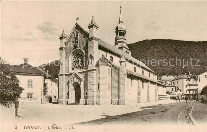 Thones 74 Haute-Savoie Eglise