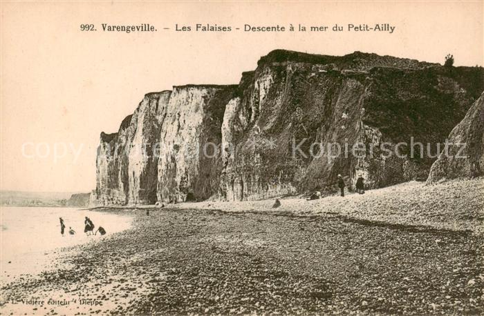 Varengeville-sur-Mer 76 Seine-Maritime Les falaises descente a la mer du Petit A