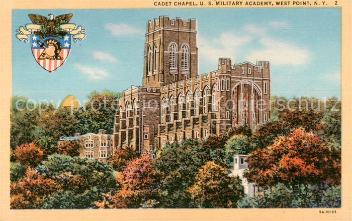 West Point New York USA Cadet Chapel US Military Academy