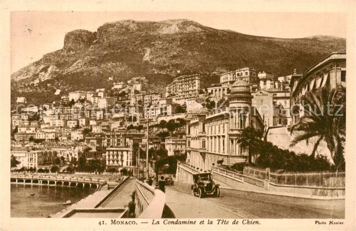 Monaco La Condamine et la Tete de Chien