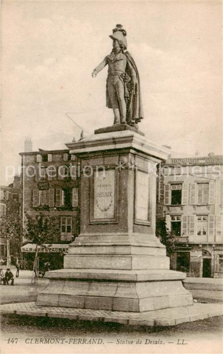 Clermont  63-Ferrand Statue de Desaix