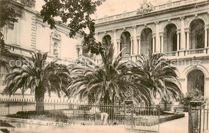 Toulon -sur-Mer 83 Var Musee Bibliotheque