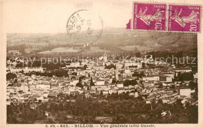 Billom 63 Puy-de-Dome Vue generale