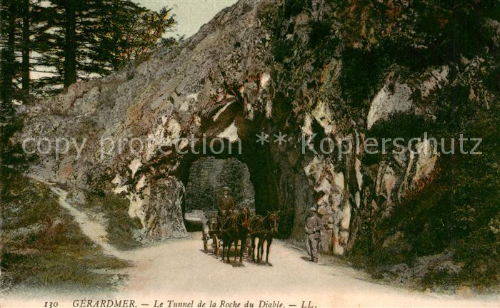 Gerardmer 88 Vosges Le Tunnel de la Roche du Diable