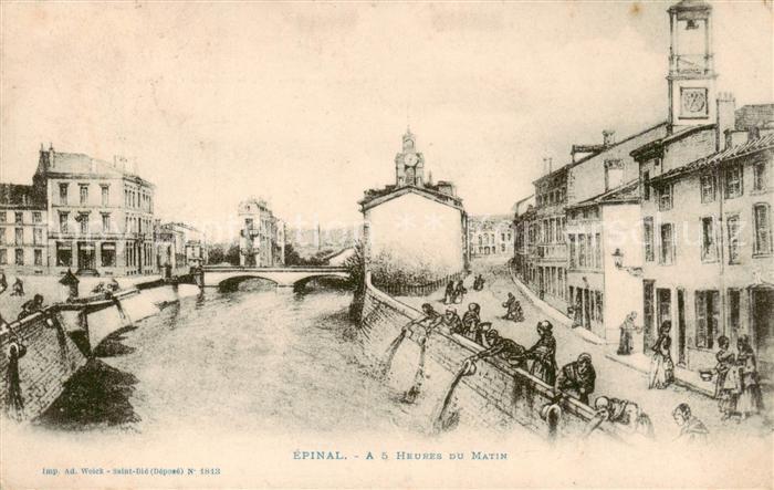 Epinal 88 Vosges Heures du Matin