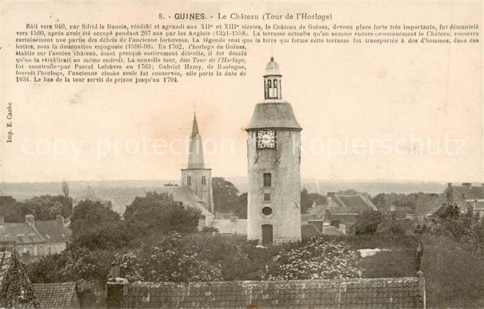 Guines 62 Pas-de-Calais Le Chateau