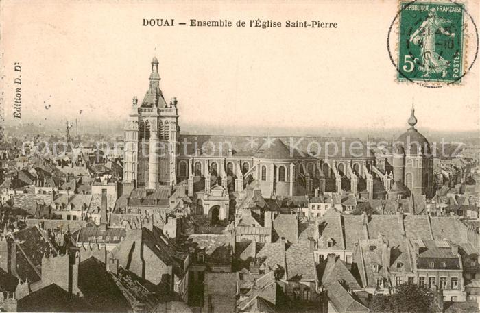 Douai 59 Nord Ensemble de l’Eglise Saint Pierre
