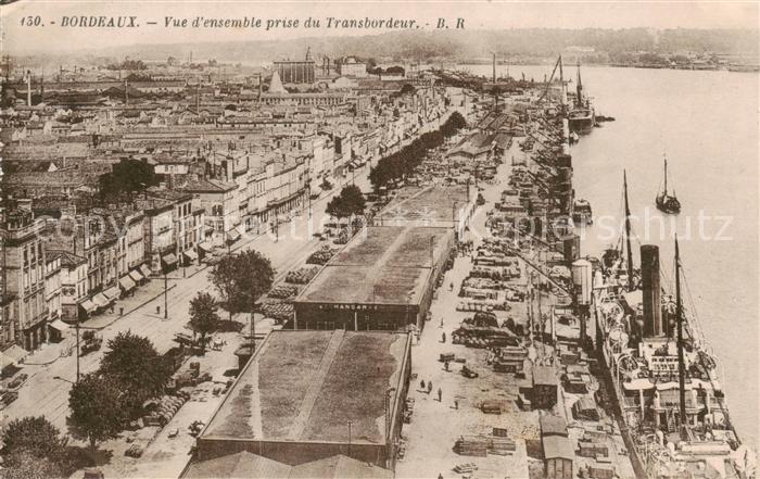 Bordeaux 33 Vue d’ensemble prise du Transbordeur