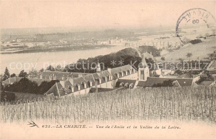 La Charite-sur-Loire Vue de l’Asile et la Vallee de la Loire