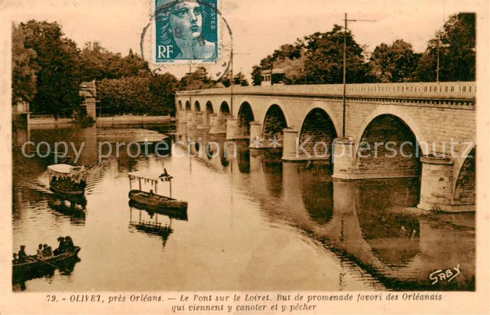 Olivet 45 Loiret pres Orleans Le Pont sur le Loiret But