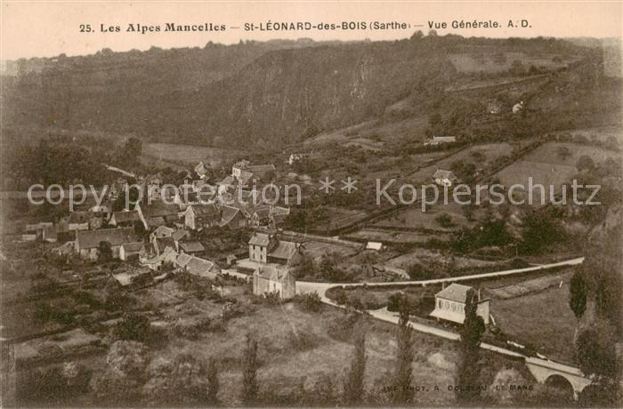 St-Leonard-des-Bois 72 Sarthe Vue generale Les Alpes Mancelles