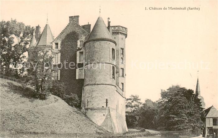 Montmirail 72 Sarthe Chateau de Montmirail