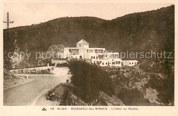 Blida Algerie Ruisseau des Singes L’Hotel du Rocher