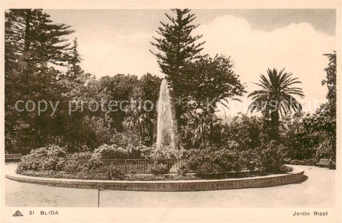 Blida Algerie Jardin Bizot