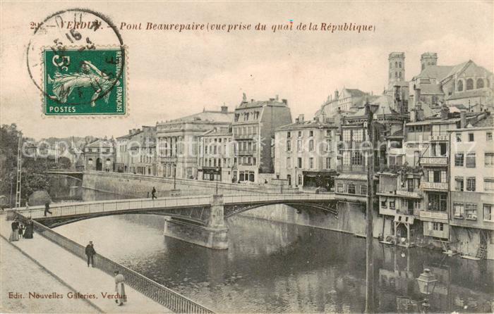 Verdun 55 Meuse Pont Beaurepaire