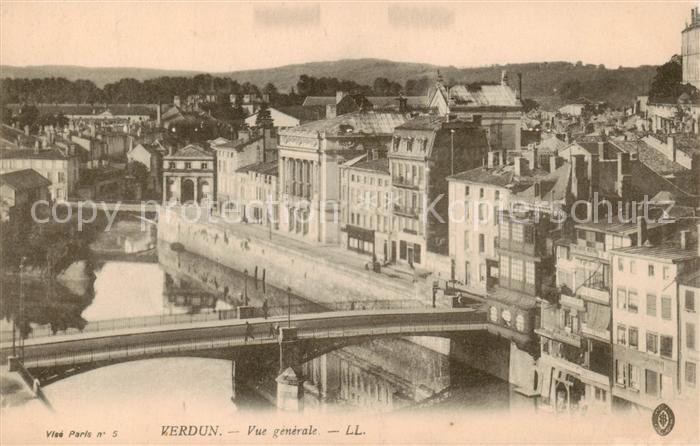 Verdun  55 Meuse Vue generale