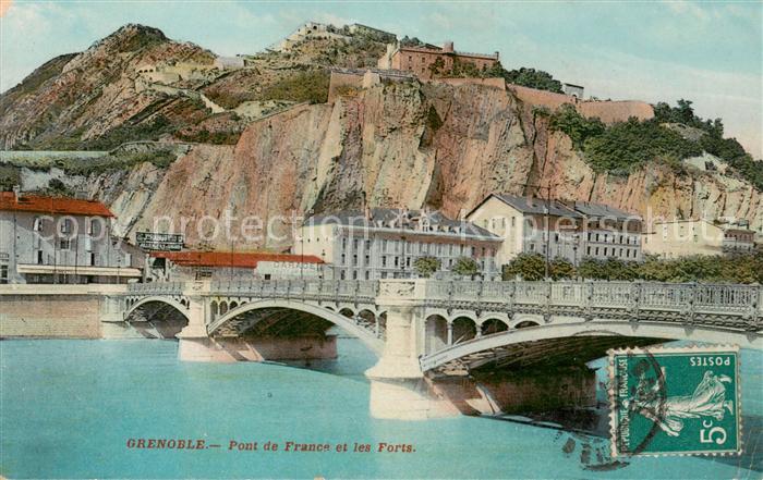 Grenoble 38 Pont de France et les Forts