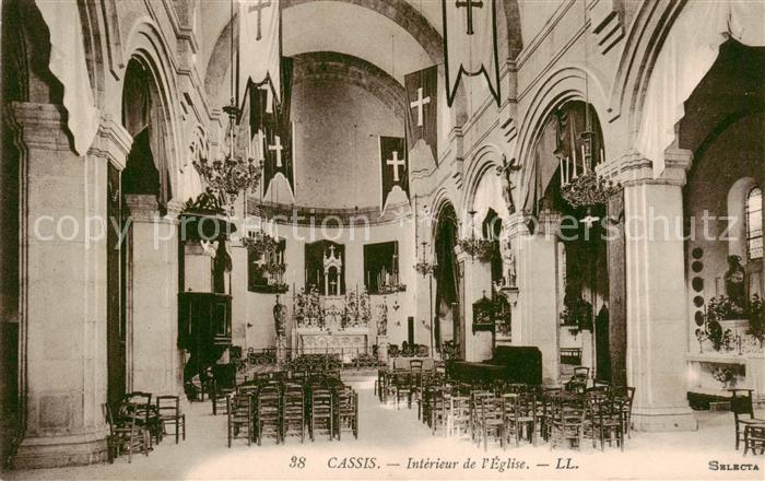 Cassis 13 Interieur de l'Eglise