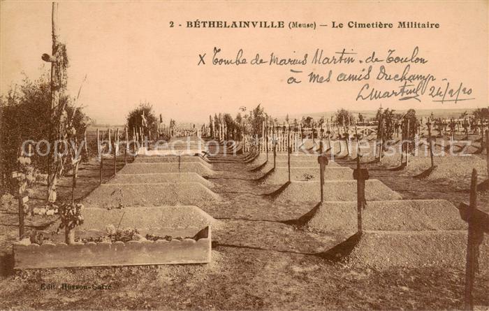 Bethelainville Le Cimetiere Militaire
