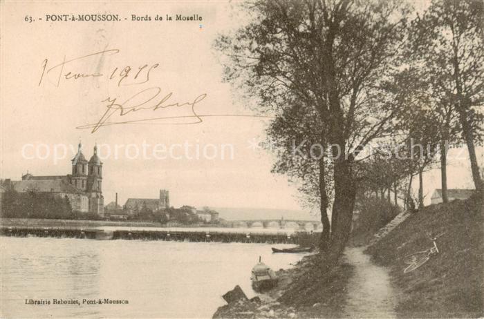Pont-a-Mousson 54 Bords de la Moselle
