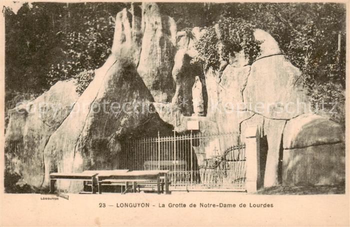 Longuyon 54 La Grotte de Notre Dame de Lourdes