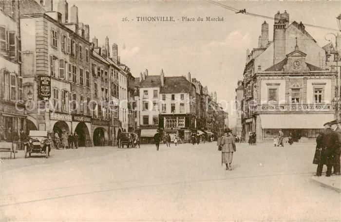 Thionville Diedenhofen 57 Place du Marche