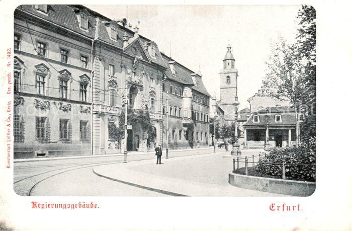 ERFURT  CITY Regierungsgebaeude