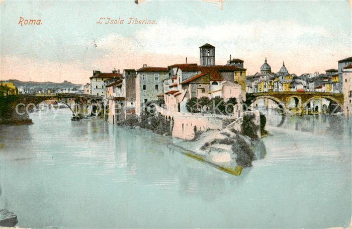 Roma  Rom IT Isola Tiberina