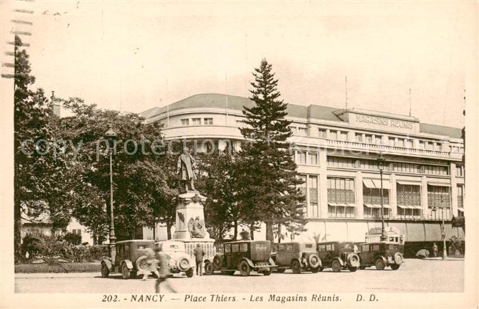 Nancy 54 Place Thiers Les Magasins Reunis