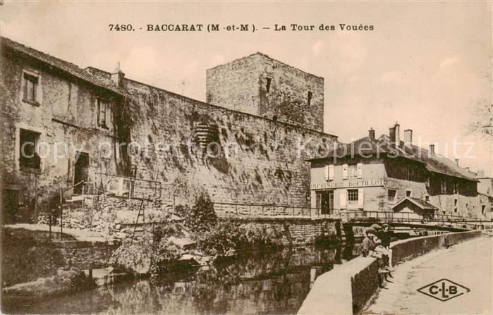 Baccarat 54 La Tour des Vouees
