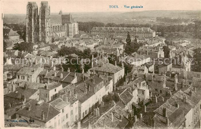 Toul 54 Vue generale aerienne