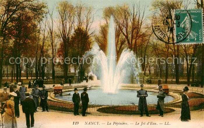 Nancy 54 La Pepiniere Le Jet d Eau