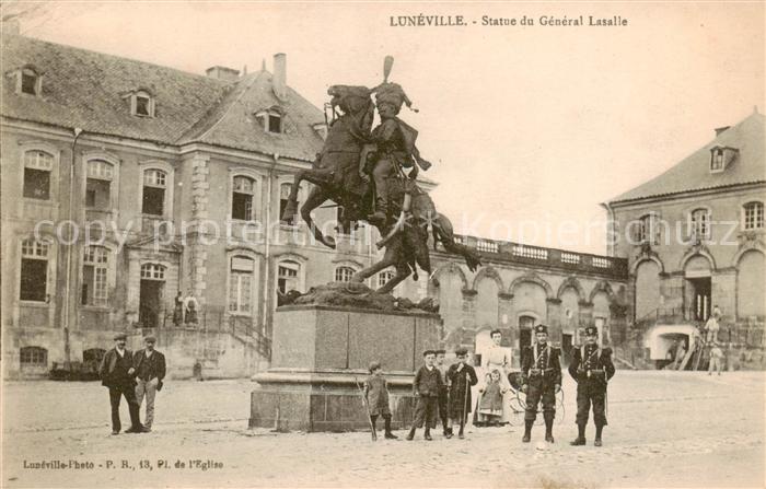 Luneville 54 Meurthe-et-Moselle Statue du General Lasalle