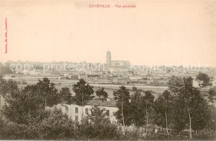 Luneville 54 Meurthe-et-Moselle Vue generale