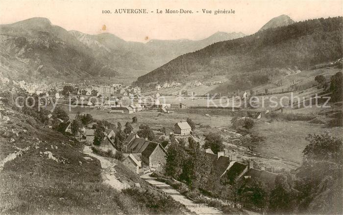 Le Mont-Dore 63 Vue generale