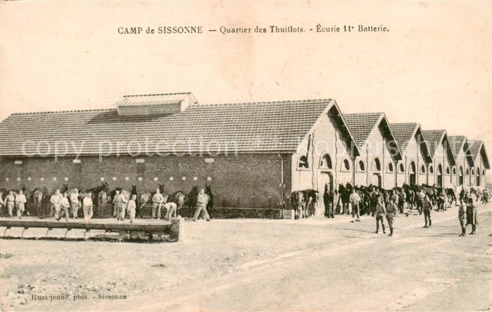 Sissonne 02 Aisne Camp de Sissonne Quartier des Thuillots