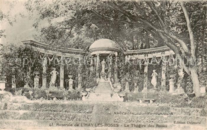 L Hay-les-Roses 94 Roserie La Theatre des Roses