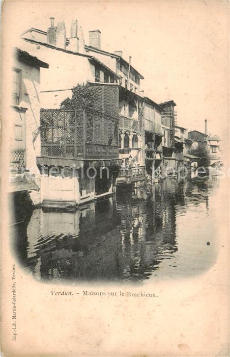 Verdun  55 Meuse Maisons sur le Brachieux