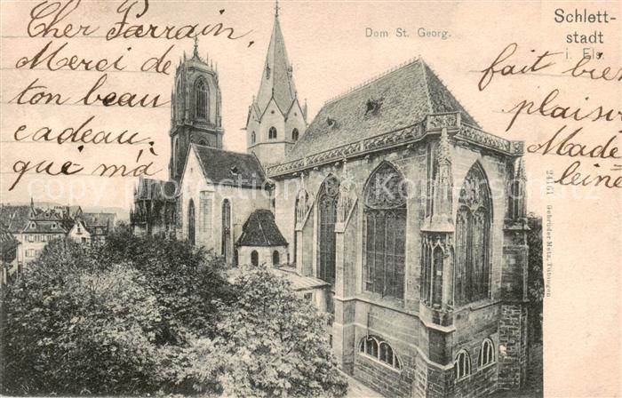 Schlettstadt Selestat 67 Dom St Georg