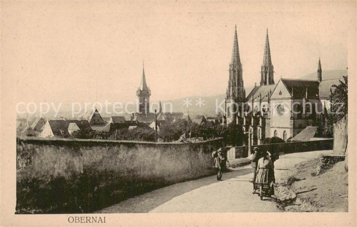 Obernai Alsace Oberehnheim Elsass 67 Eglise