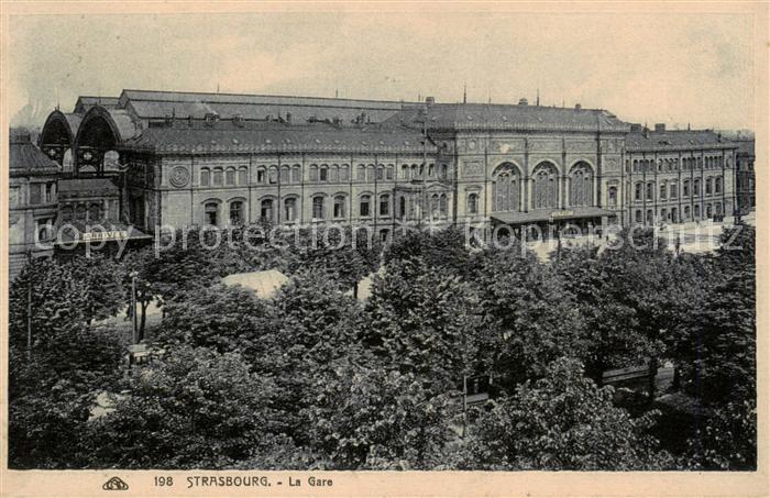 Strasbourg 67 Alsace La Gare