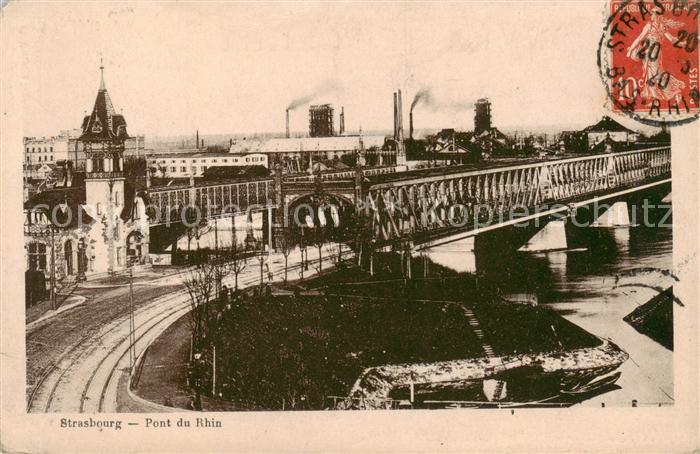 Strasbourg 67 Alsace Pont du Rhin
