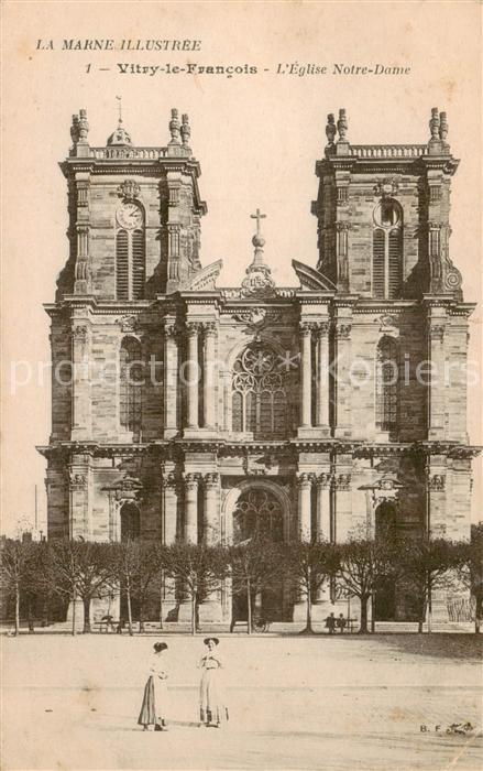 Vitry-le-Francois 51 Marne Eglise Notre Dame