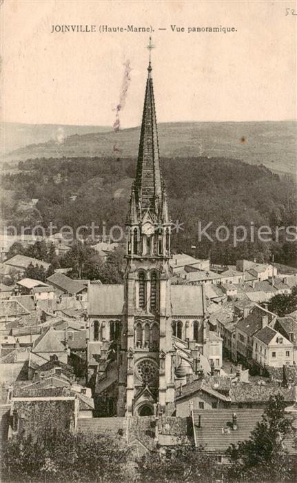Joinville 52 Haute-Marne Vue panoramique