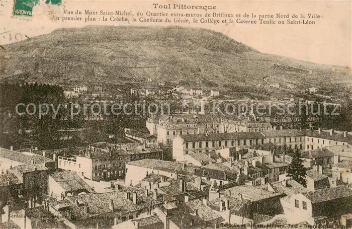 Toul 54 Vue panoramique du Mont Saint Michel