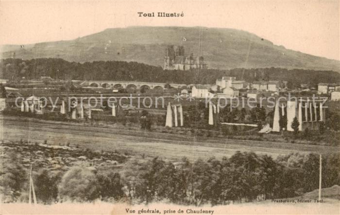 Toul 54 Vue Generale prise de Chaudeney