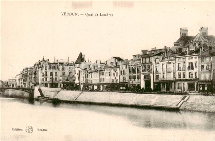 Verdun  55 Meuse Quai de Londres