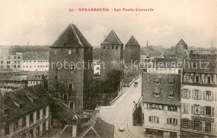 Strasbourg 67 Alsace Les Ponts Couverts