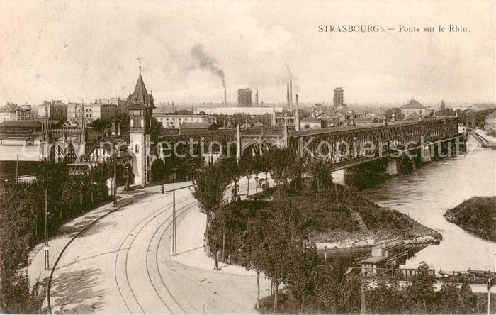 Strasbourg 67 Alsace Ponts sur le Rhin