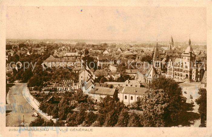 Haguenau 67 Bas Rhin Vue Generale sur la ville